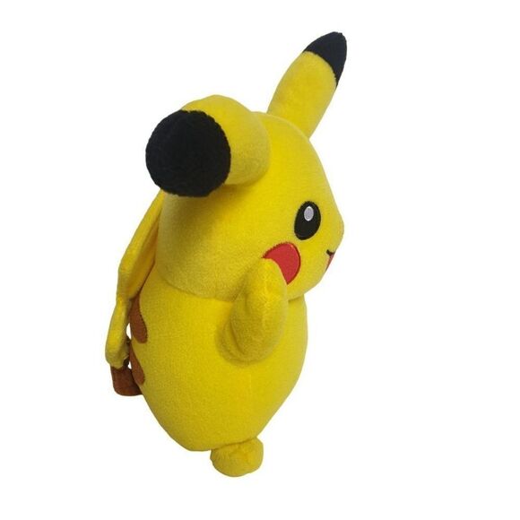 Pokemon Plush PIKACHU Smiling Waving Stuffed 9" Plushie Figure NWOT Tomy 2015 - Picture 3 of 6